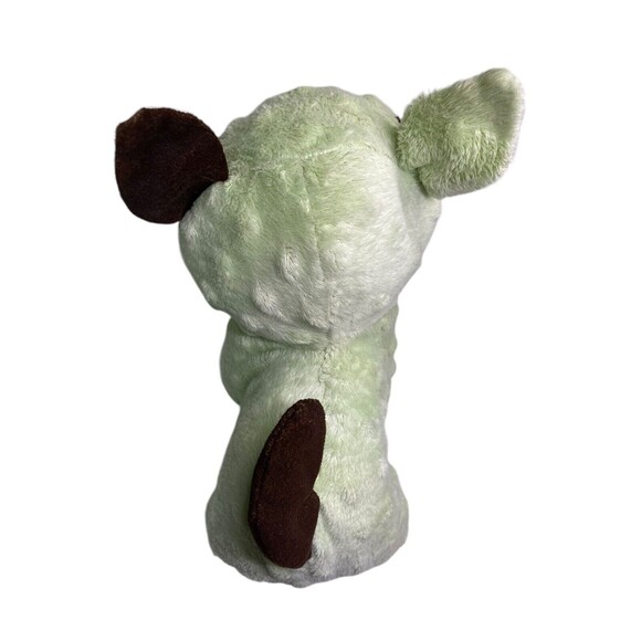 Tony Toy Brand Plush Green Spotted Brown Stuffed Animal 8" Tall - Picture 7 of 10